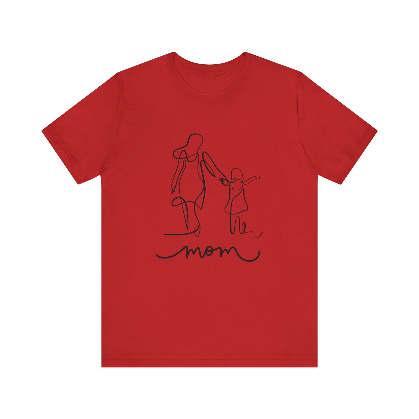 Mom and Child Unisex Jersey Tee - Perfect Gift for Mother's Day