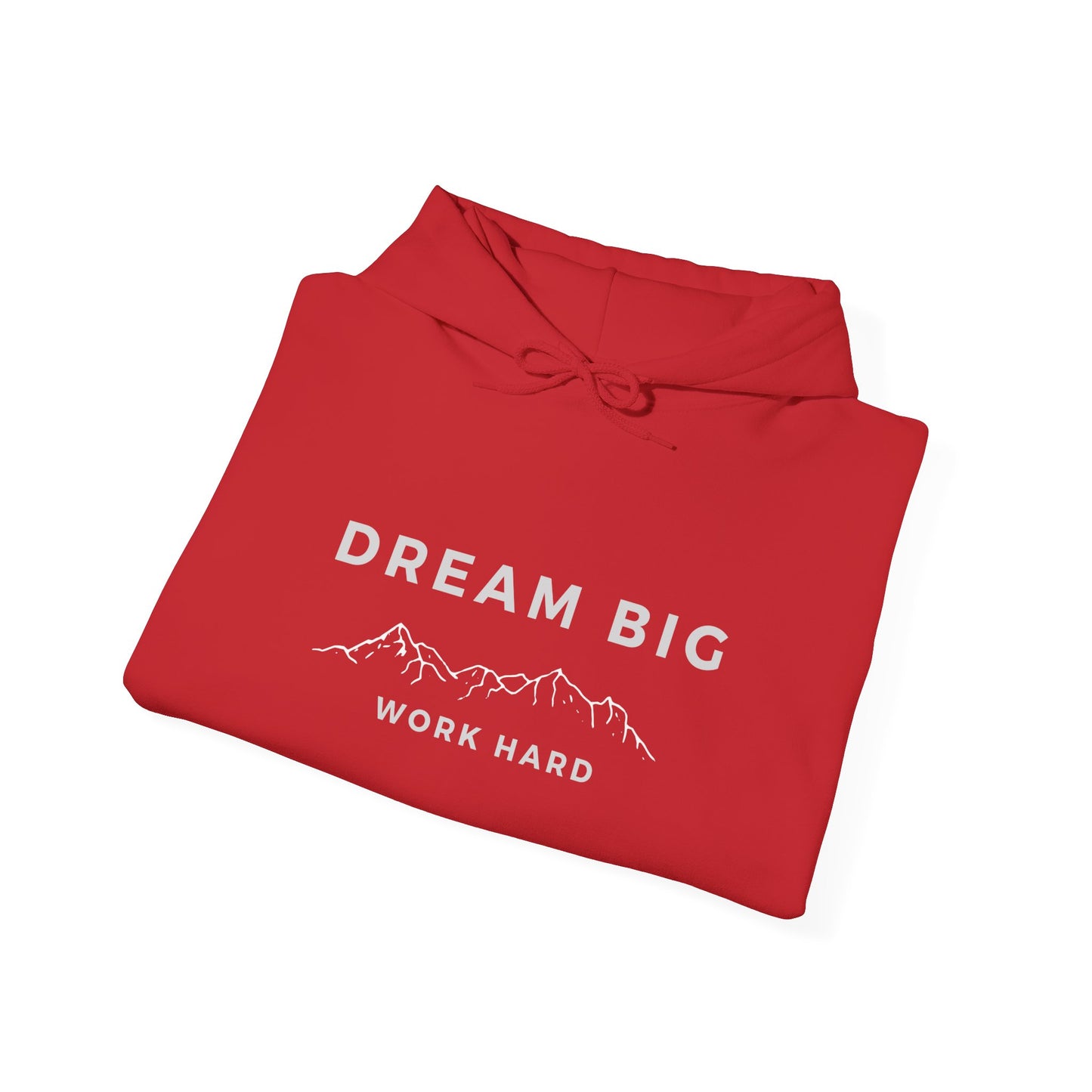 Dream Big Work Hard Unisex Heavy Blend Hoodie.