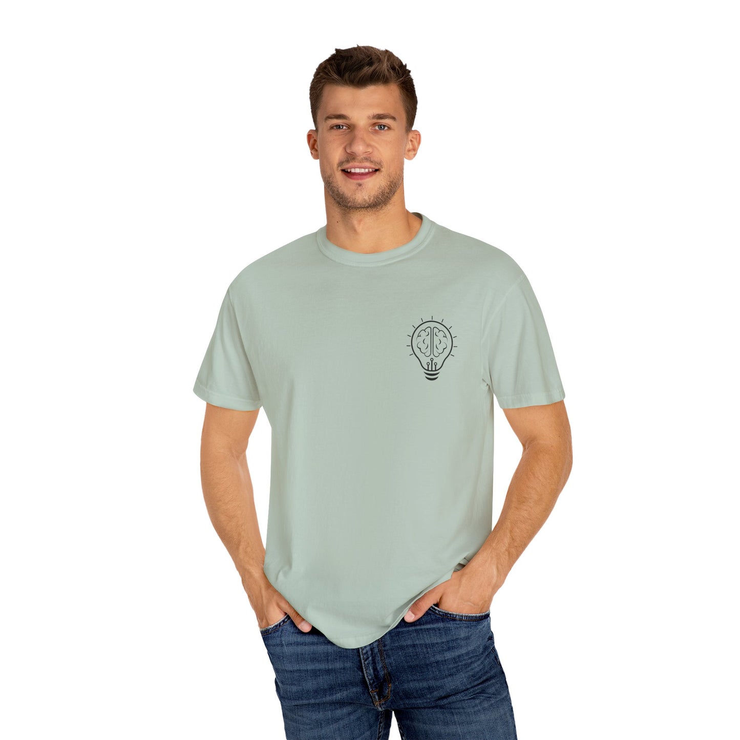 Unisex Garment-Dyed T-Shirt - Without engineers, the world would just be an idea.