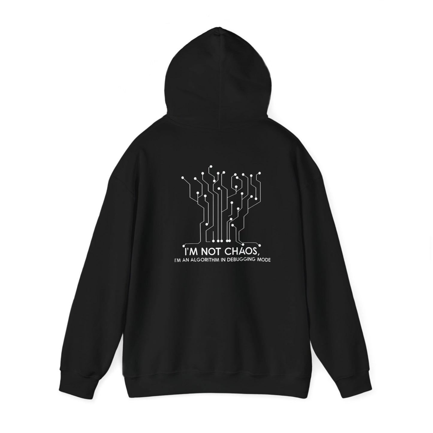 Unisex Heavy Blend Hoodie- I'm not chaos, I'm an algorithm in debugging mode.