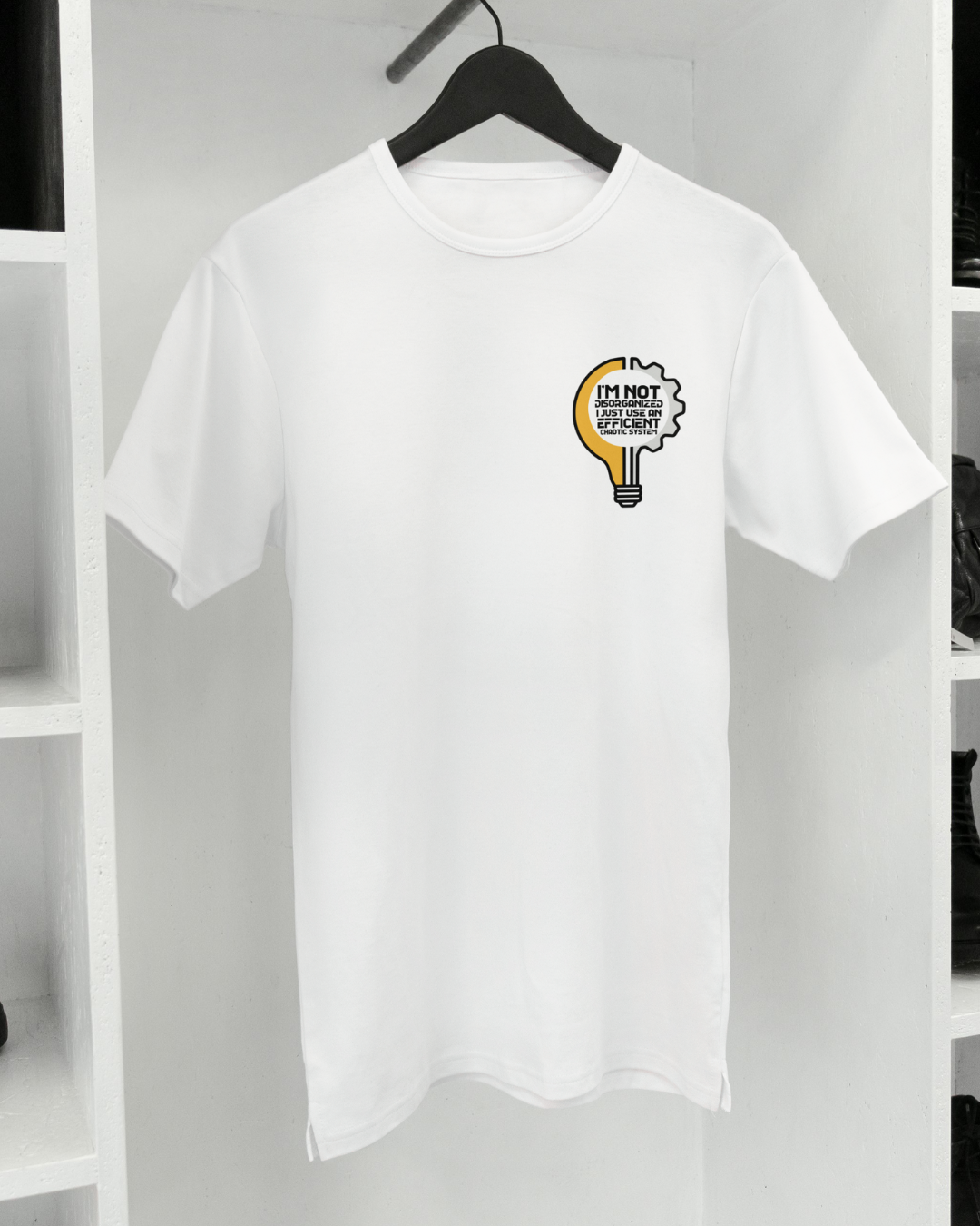 Unisex Garment-Dyed T-Shirt - I'm not disorganized, I just used an efficient chaotic system.