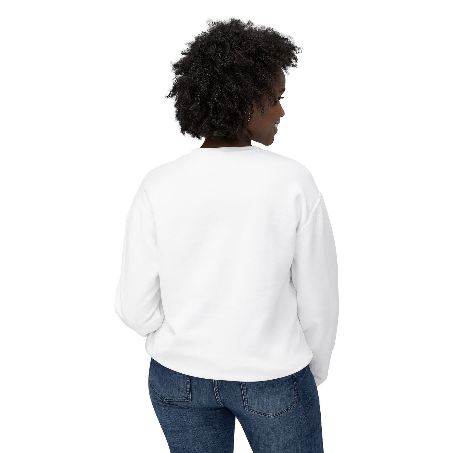 How to solve problems-Unisex Lightweight Crewneck Sweatshirt