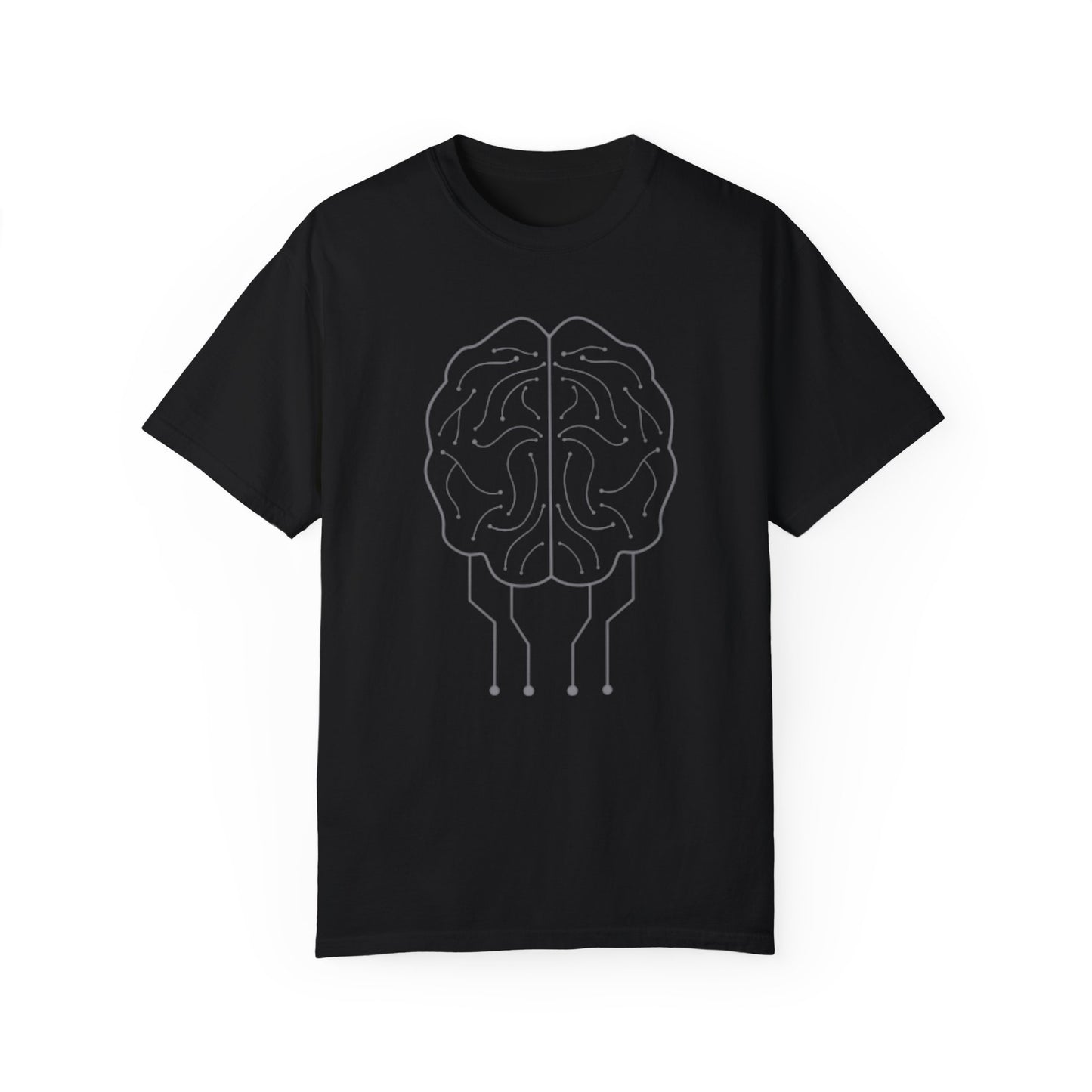 Unisex Garment-Dyed T-Shirt - 'It's Not Stress, It's the Pressure of Being Brilliant'