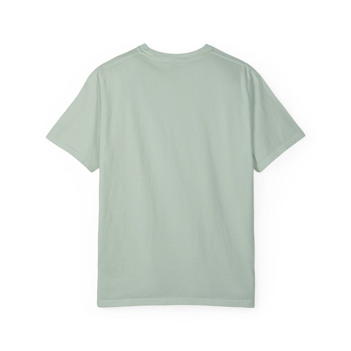 Unisex Garment-Dyed T-Shirt - Behind every great invention, there's an engineer with coffee.