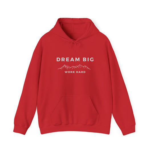 Dream Big Work Hard Unisex Heavy Blend Hoodie.