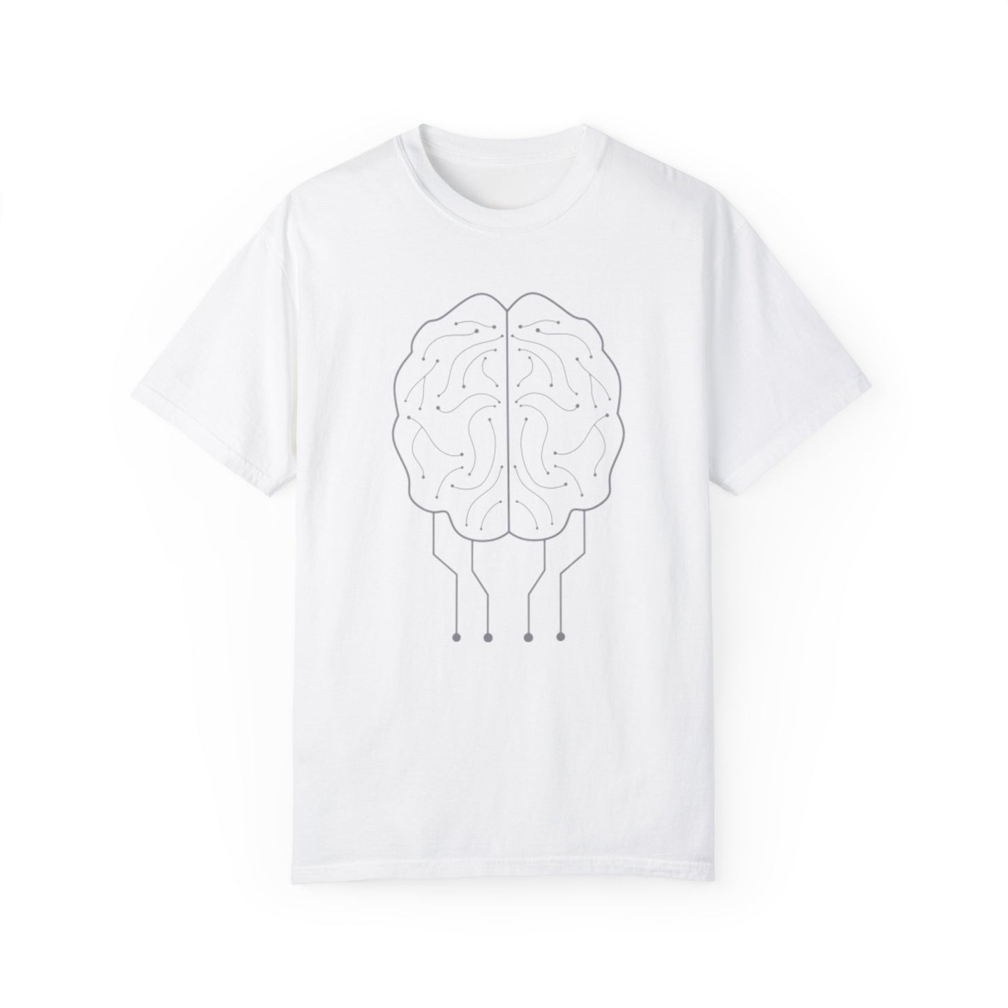 Unisex Garment-Dyed T-Shirt - 'It's Not Stress, It's the Pressure of Being Brilliant'